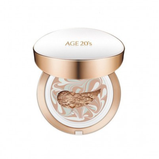 AGE 20'S Essence Cover Pact Long Stay White #13 (Main Product+Refill)14g*2ea