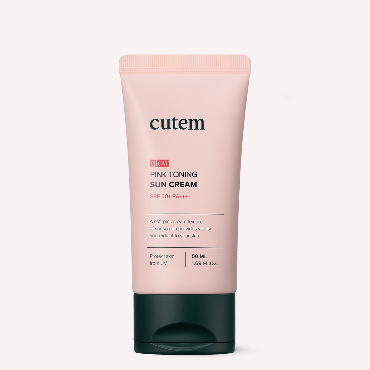 cutem Glow Pink Toning Sun Cream 50 ml
