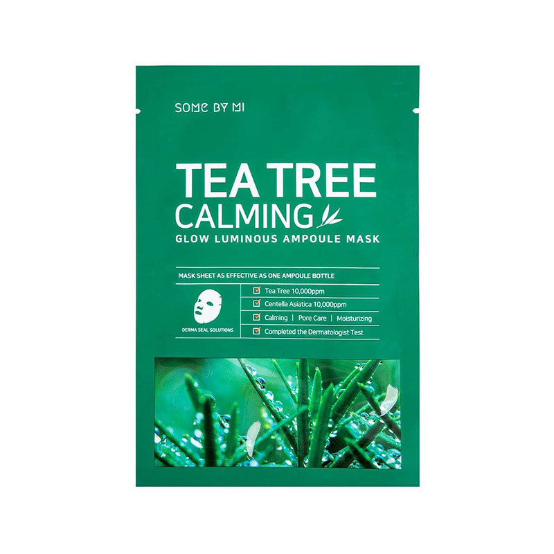 30 DAYS TEA TREE CALMING GLOW LUMINOUS AMPOULE MASK 25g*10ea