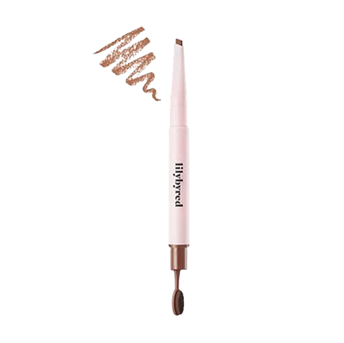 lilybyred Hard Flat Brow Pencil 03 #Red Brown