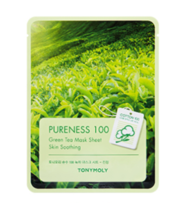 TONYMOLY Pureness100 Green Tea Mask Sheet2 1ea