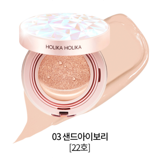 HOLIKA HOLIKA Strobing Water Brilliance Cushion 03 SAND IVORY 15g*2ea