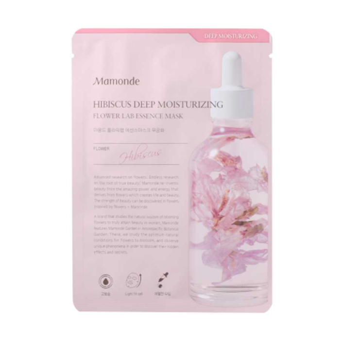 Mamonde Hibiscus Deep Moisturizing Flower Lab Essence Mask 25ml