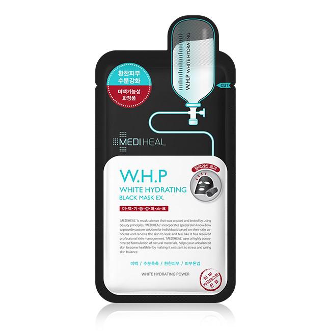 MEDIHEAL W.H.P White Hydrating Black Mask EX 25ml*10ea