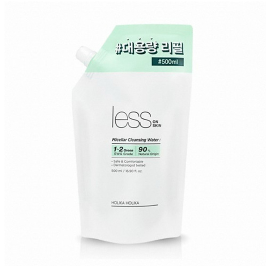 HOLIKA HOLIKA Less On Skin Cleansing Water Refill 500ml