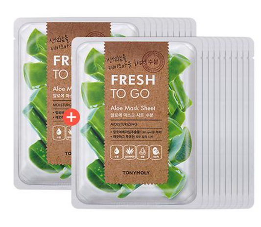 TONYMOLY Fresh TO Go Aloe Mask Sheet2 1ea