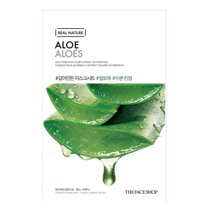 THE FACE SHOP Real Nature Face Mask Aloe 20g