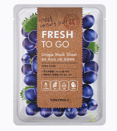 TONYMOLY Fresh To Go Grape Mask Sheet2 1ea