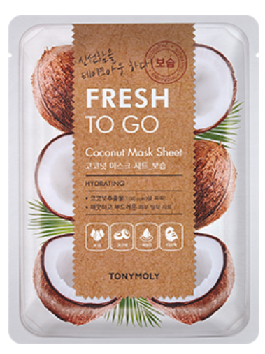 TONYMOLY Fresh To Go Coconut Mask Sheet 1ea