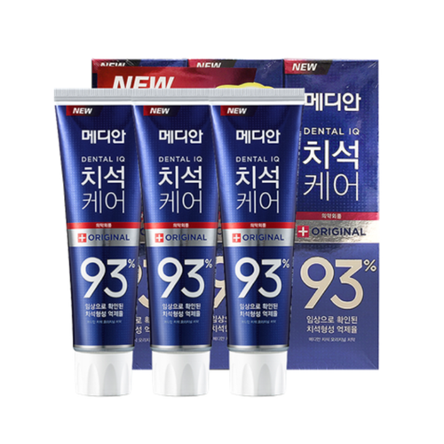 Medain Advanced Tartars Solution Toothpast Original 120g*3ea