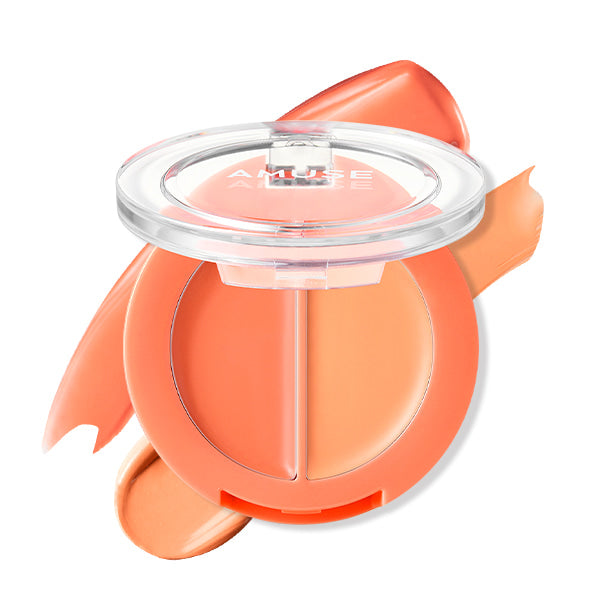 AMUSE LIP & CHEEK 02 MANGO BALM 3g (1.5g x 2)