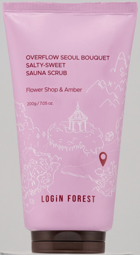 Login Forest Overflow Seoul Bouquet Salty-sweet Sauna Scrub 200g