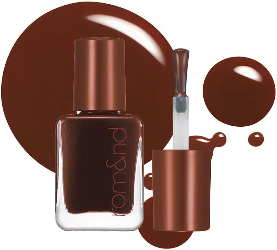 rom&nd Mood Pebble Nail 09 Amber