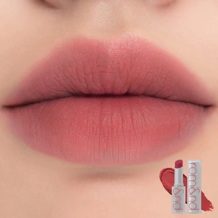 rom&nd ZERO MATTE LIPSTICK 01 DUSTY PINK