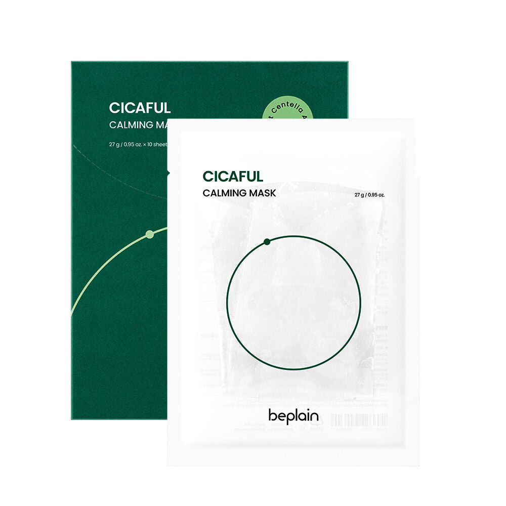 beplain CICAFUL CALMING MASK 10p N1