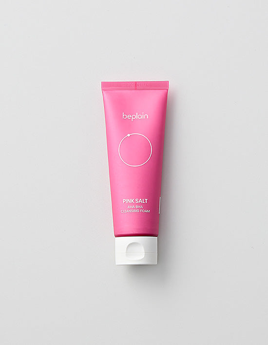 beplain PINK SALT AHA BHA CLEANSING FOAM 120ml N1
