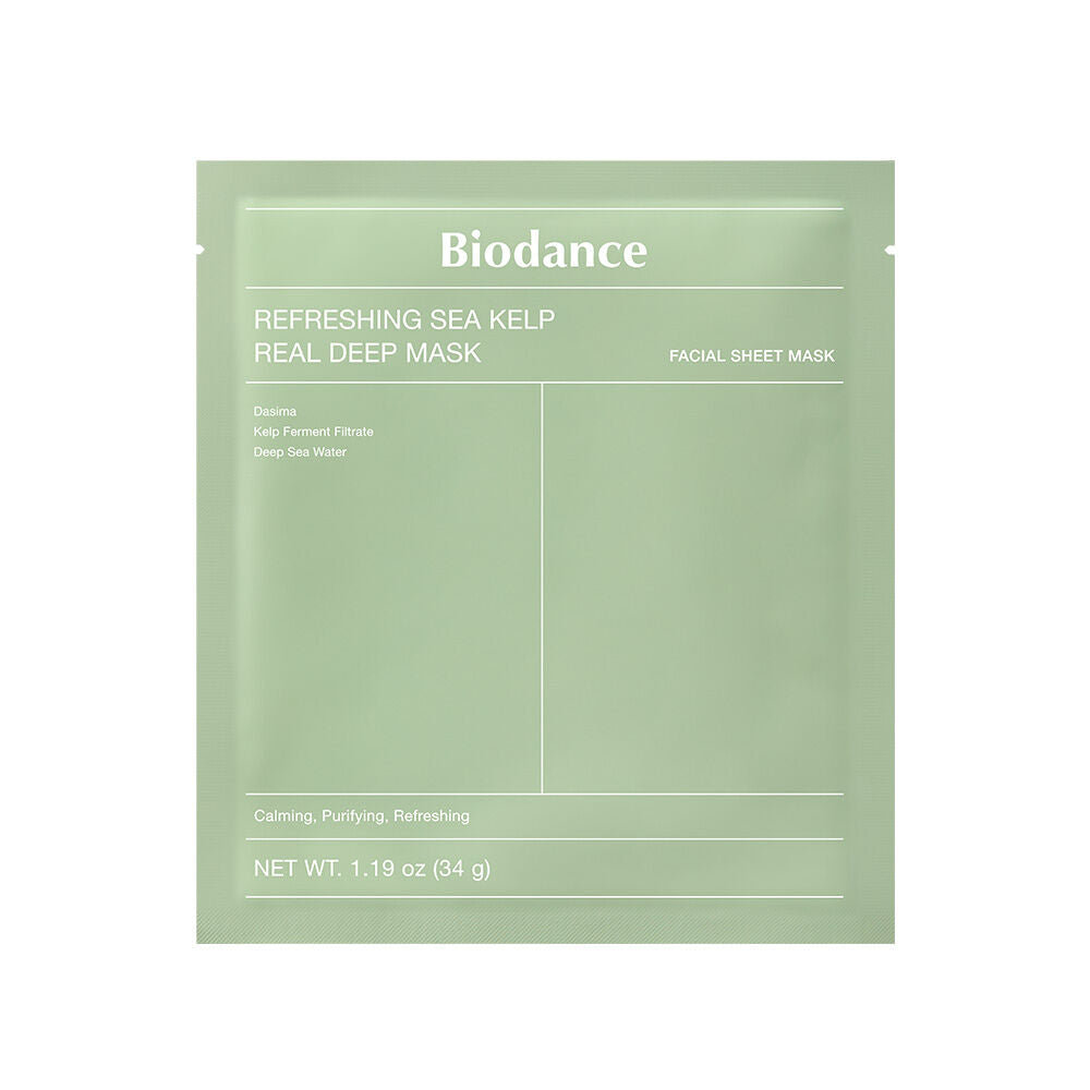 Biodance Refreshing Sea Kelp Real Deep Mask (34g*4ea)