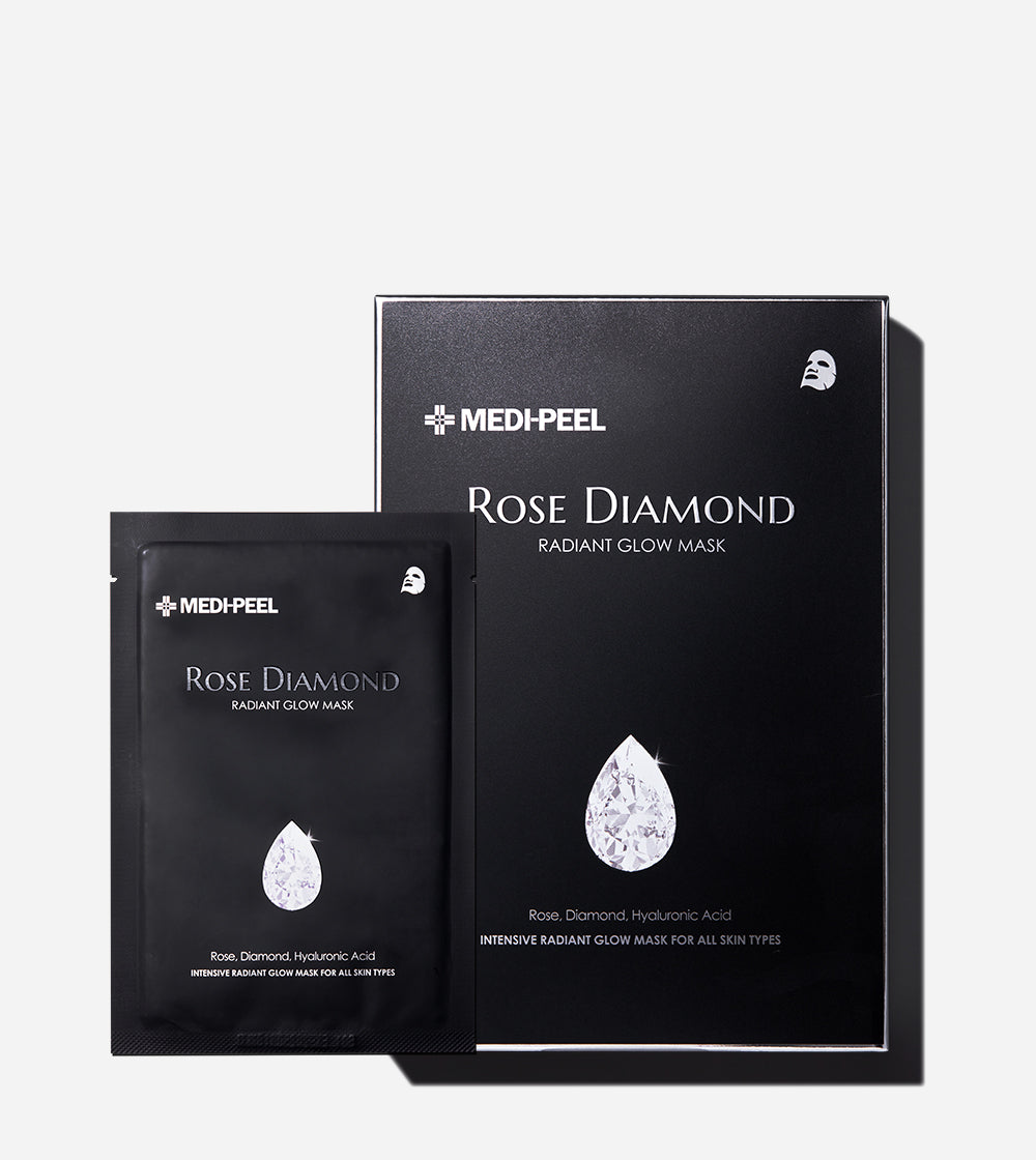 Medipeel ROSE DIAMOND RADIANT GLOW MASK SHEET 25ml*10pcs