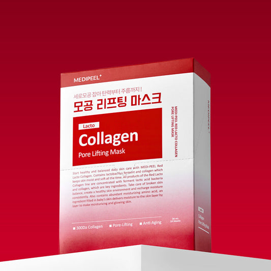 Medipeel RED LACTO COLLAGEN PORE LIFTING MASK 30ml*10pcs