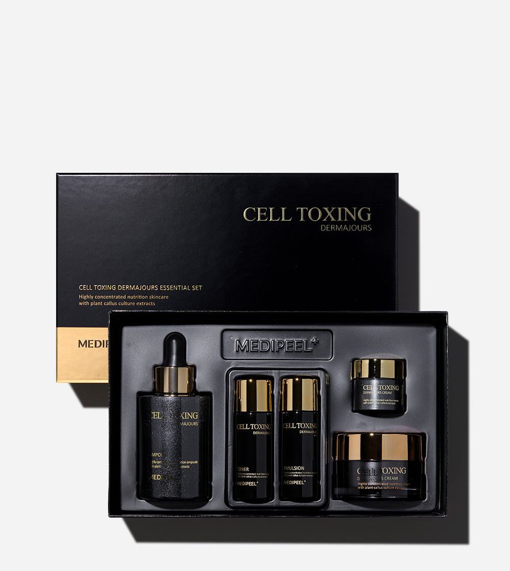 Medipeel CELL TOXING DERMAJOURS ESSENCIAL SET 100ml*1ea / 50g*1ea / 30ml*2ea / 10g*1ea