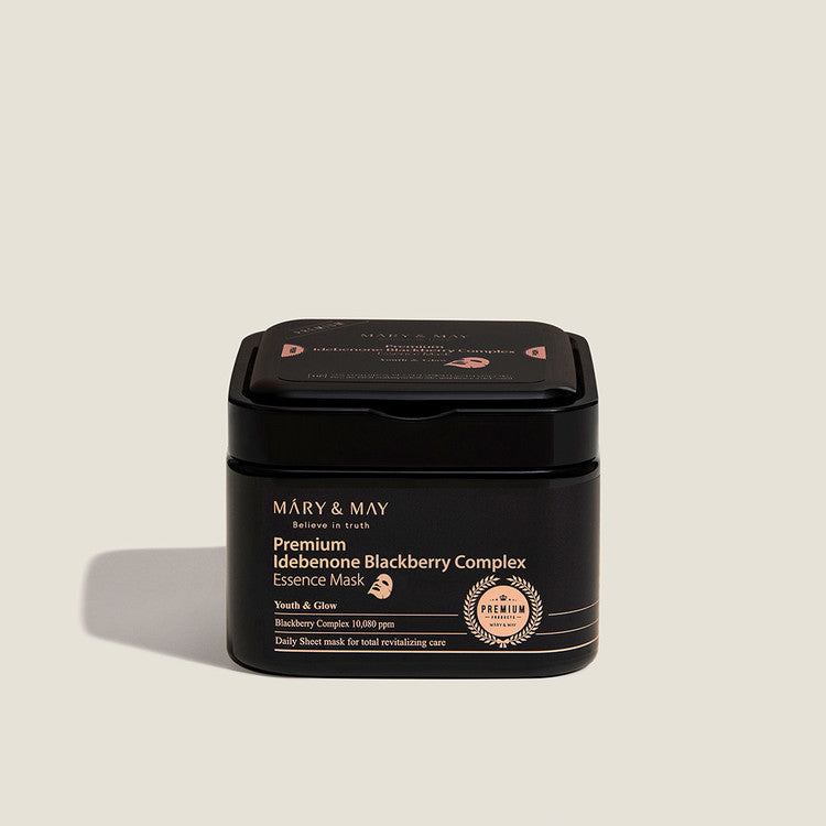 Mary&May Premium Idebenone Blackberry Complex Essence Mask 20ea/250g