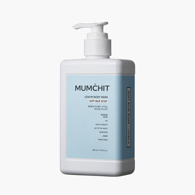 MUMCHIT Low-PH Body Wash Soft Blue Soap 400ml