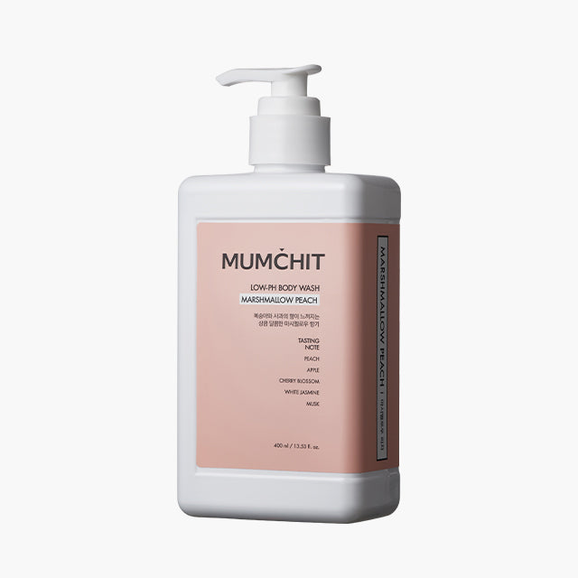 MUMCHIT Low-PH Body Wash Marshmallow Peach 400ml