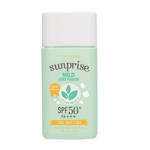ETUDE Sunprise Mild Airy Finish Sun Milk 55ml (2025)