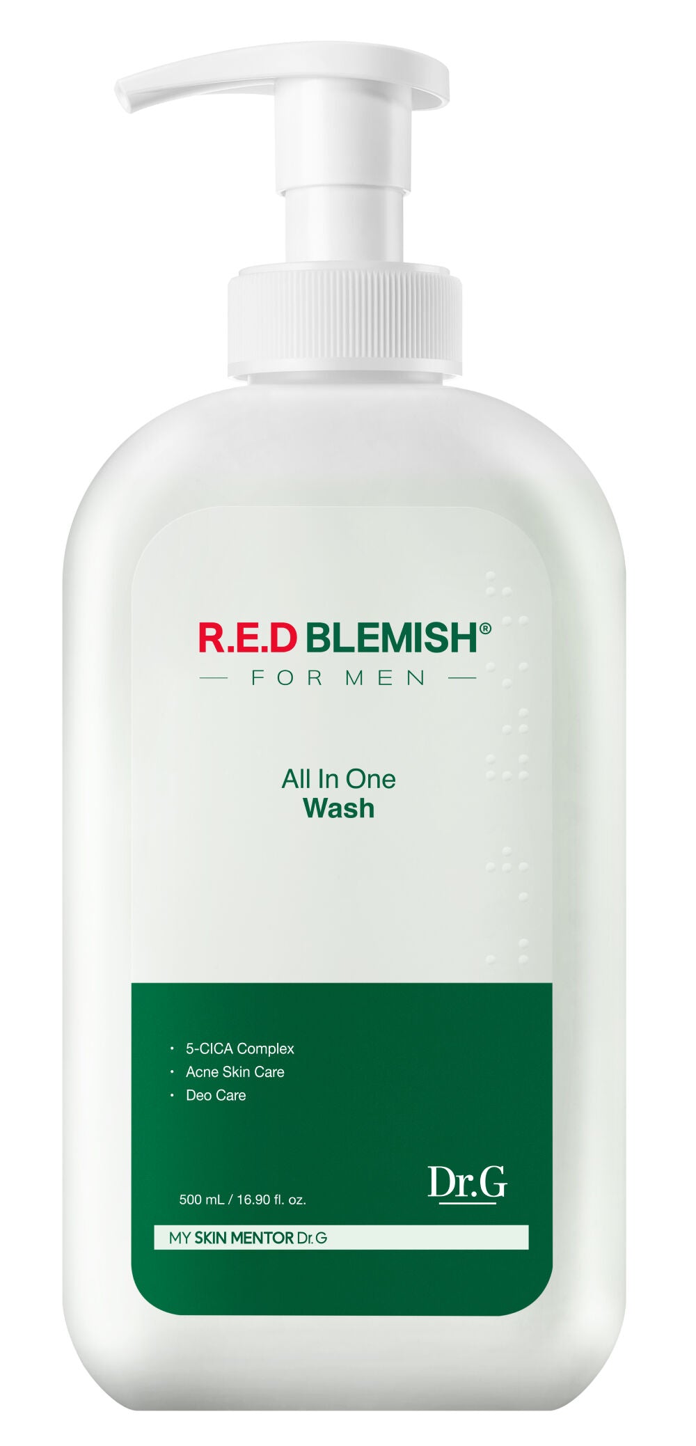 DR.G R.E.D BLEMISH FOR MEN ALL IN ONE WASH 500ml