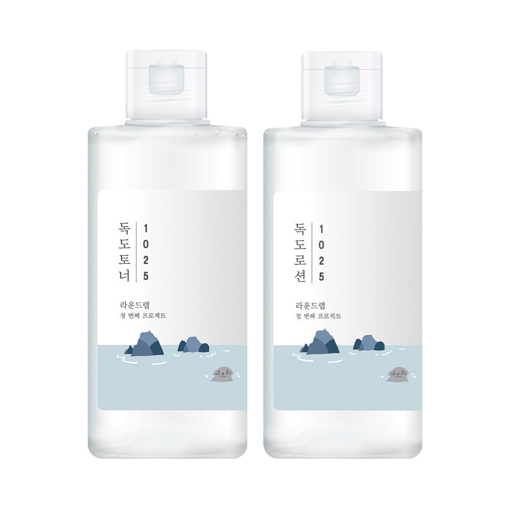 ROUND LAB 1025 DOKDO TONER LOTION SPECIAL SET_200ml+200ml