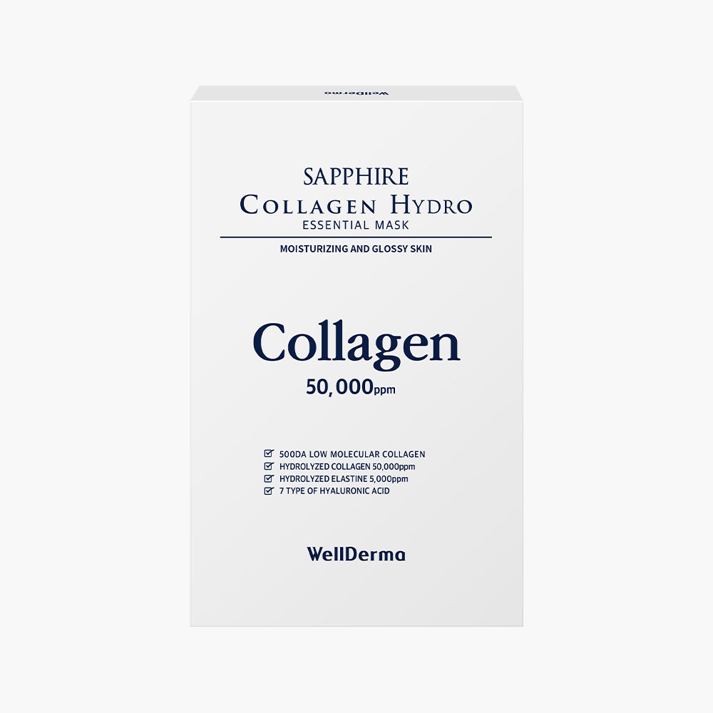 WellDerma Sapphire collagen hydro essential mask