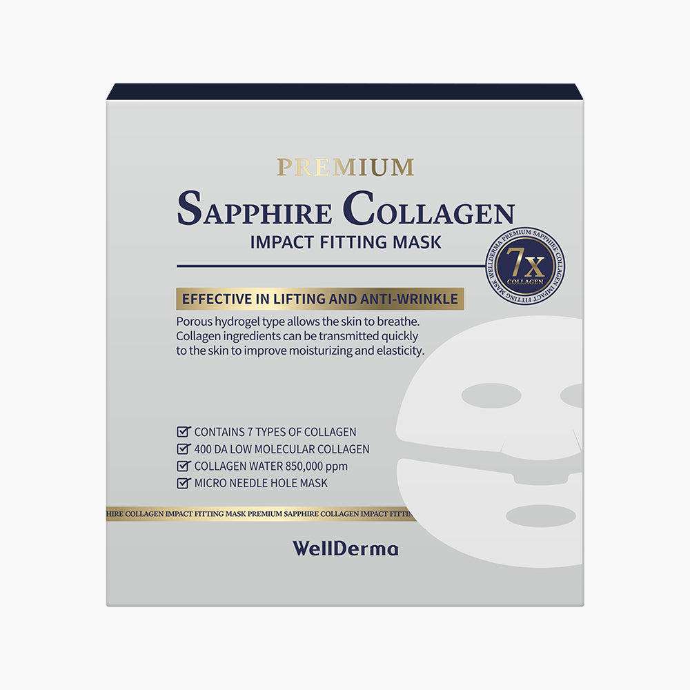WellDerma collagen impact fitting mask