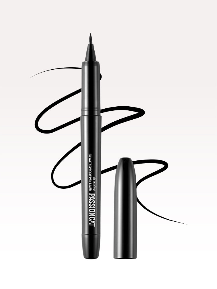 2X WATERPROOF PEN LINER No.1 BLACK