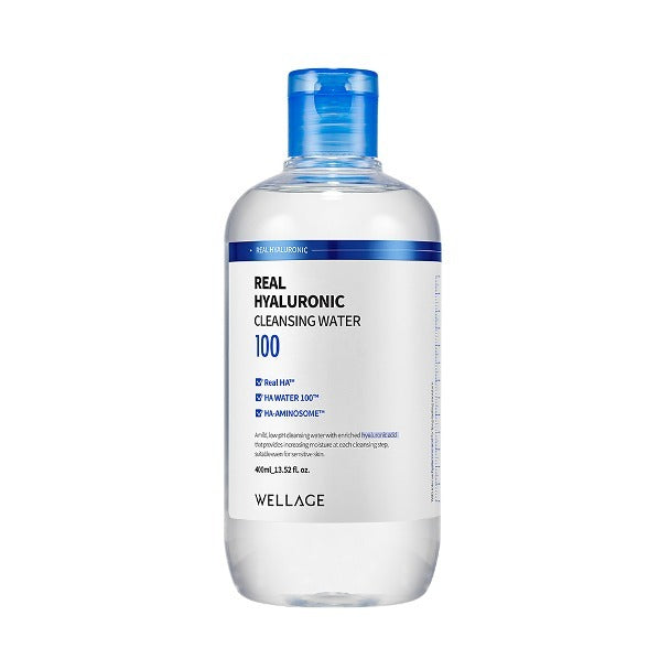 Wellage Real Hyaluronic Cleansing Water