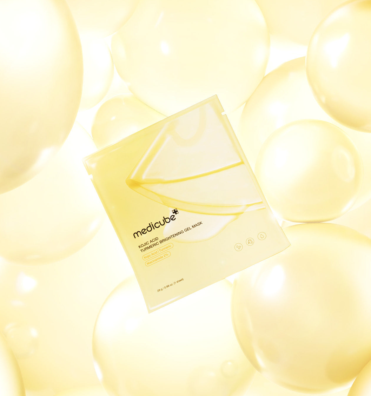 KOJIC ACID TURMERIC BRIGHTENING GEL MASK
