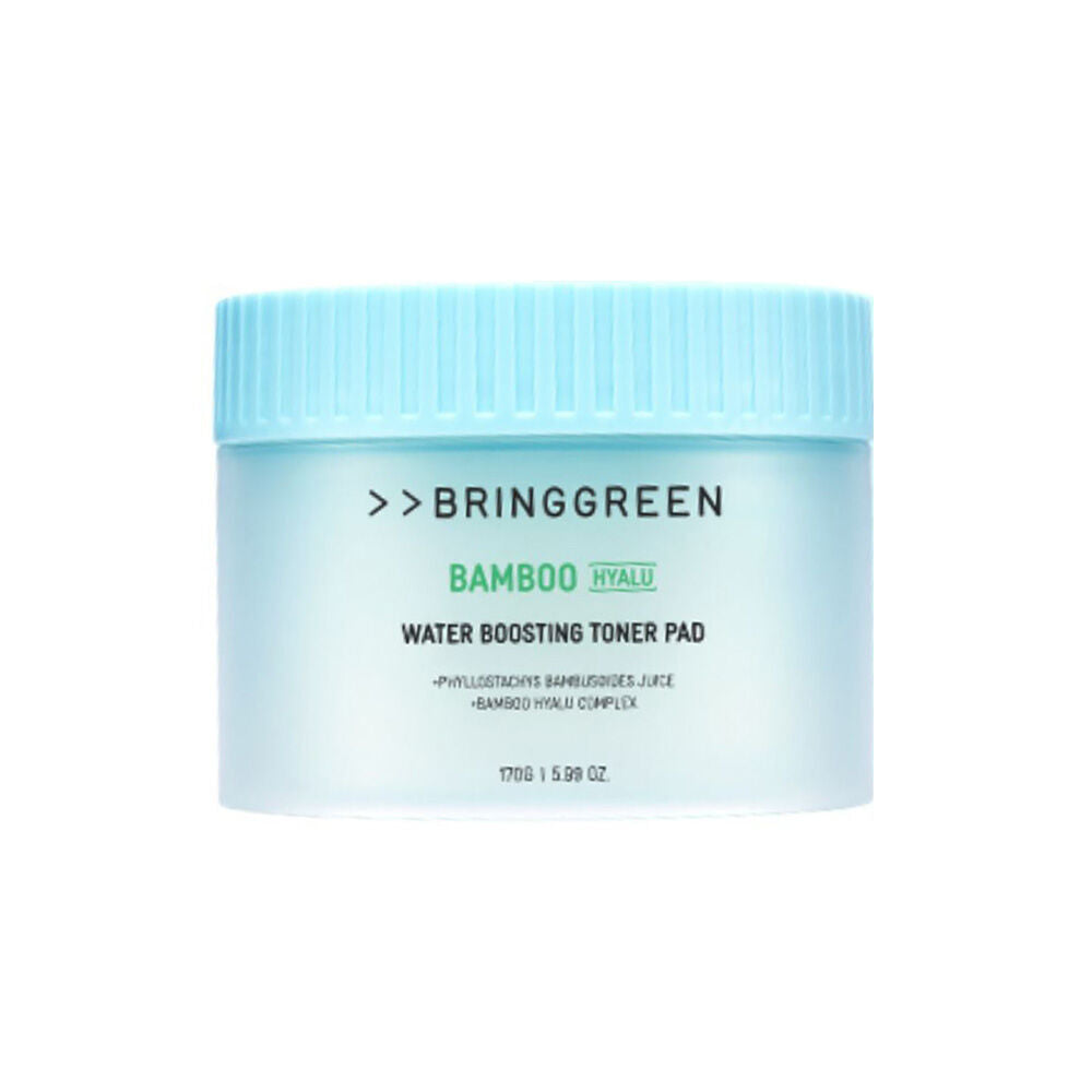 BRING GREEN BAMBOO HYALU HYDRATING TONER PAD 80pcs (+80pcs) REFILL SET