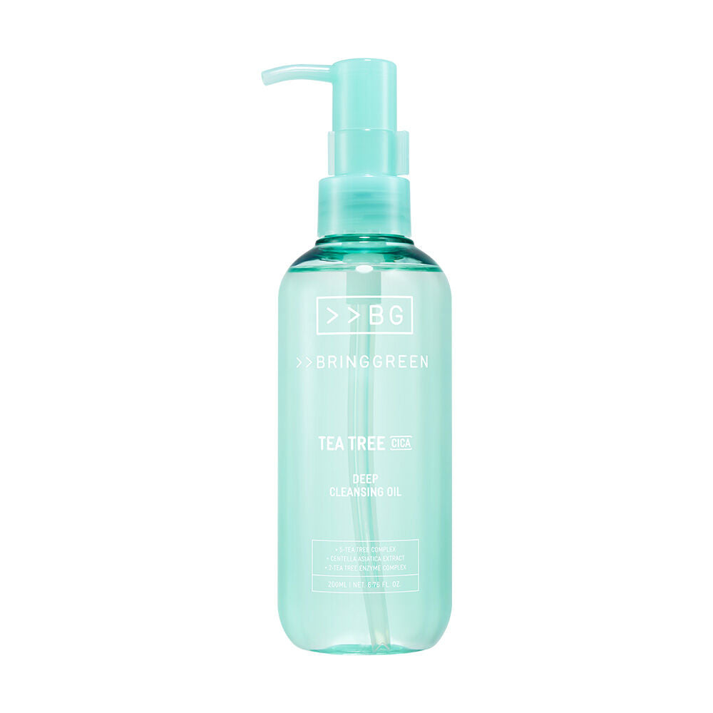 BRING GREEN TEA TREE CICA DEEP CLEANSING OIL 200mL