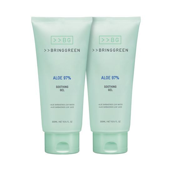 BRING GREEN ALOE 97% SOOTHING GEL 300mL DOUBLE SET