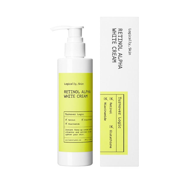 Logically Skin Retinol Alpha White Cream 200g