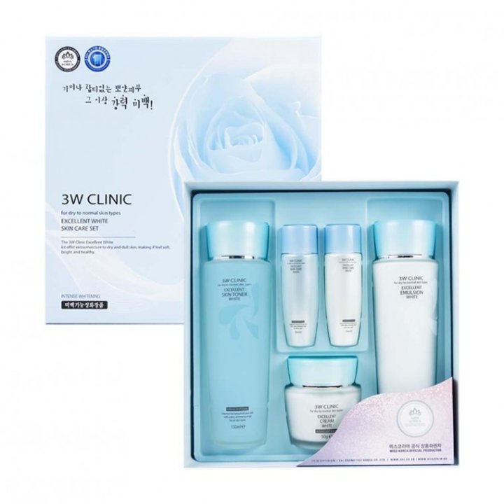 EXCELLENT WHITE SKIN CARE 3 SET SET