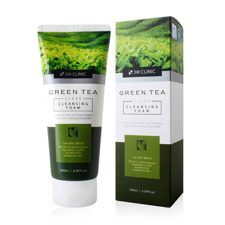 GREEN TEA CLEAR CLEANSING FOAM 180ml