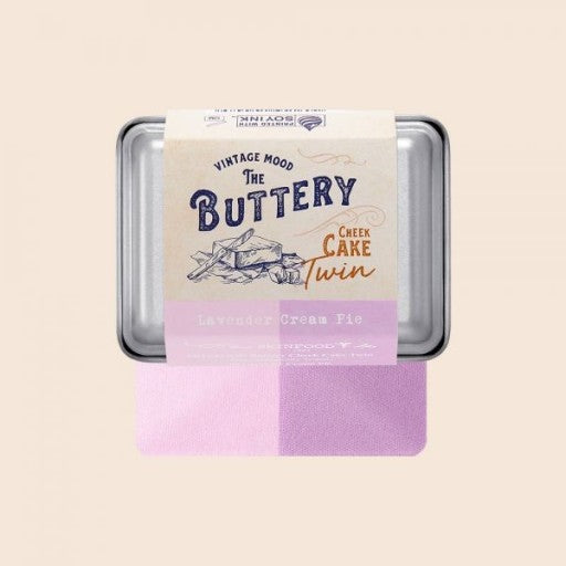BUTTERY CHEEK CAKE TWIN 02 LAVENDER CREAM PIE 9.5g