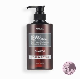 Honey & Macadamia Pure Natural Balancing Referesh Shampoo - Cherry Blossom 500ml