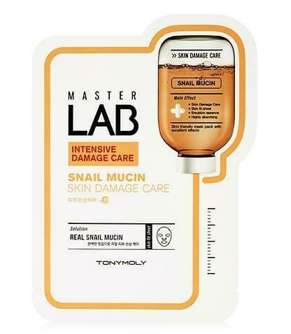 Tonymoly Master Lab Snail Mucin Skin Damage Care Sheet Mask