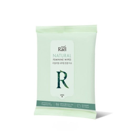 RealRael Natural Feminine Cleansing Wipes (Flushable) 10p