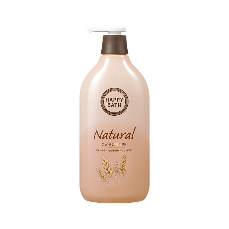 Happy Bath Natural Real Mild Body Wash 900g