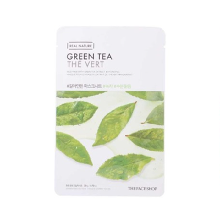 THE FACE SHOP Real Nature Face Mask Green tea 20g