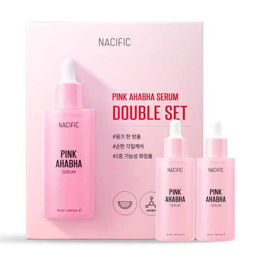 Pink AHA BHA Serum Double Set 50ml, 50ml
