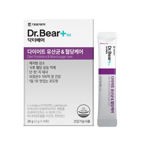 Dr.Bear RX Diet Probiotics & Bloodsugar Care 14pcs