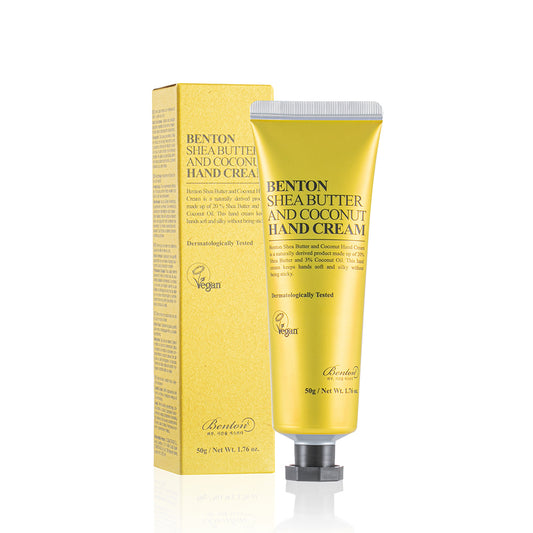 SHEA BUTTER AND COCONUT HAND CREAM 50g